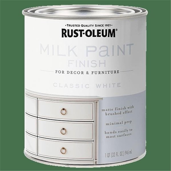 Rust-Oleum Rust-Oleum 235041 30 oz Milk Paint; White 235041